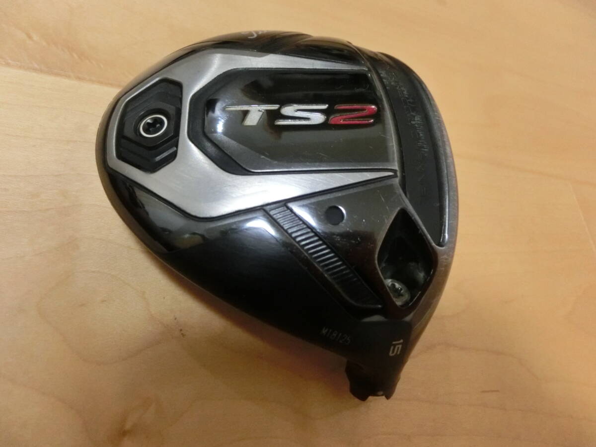 ページ タイトリスト TS2 3W 15° フェアウエイウッド ヘッドのみ 日本モデル
