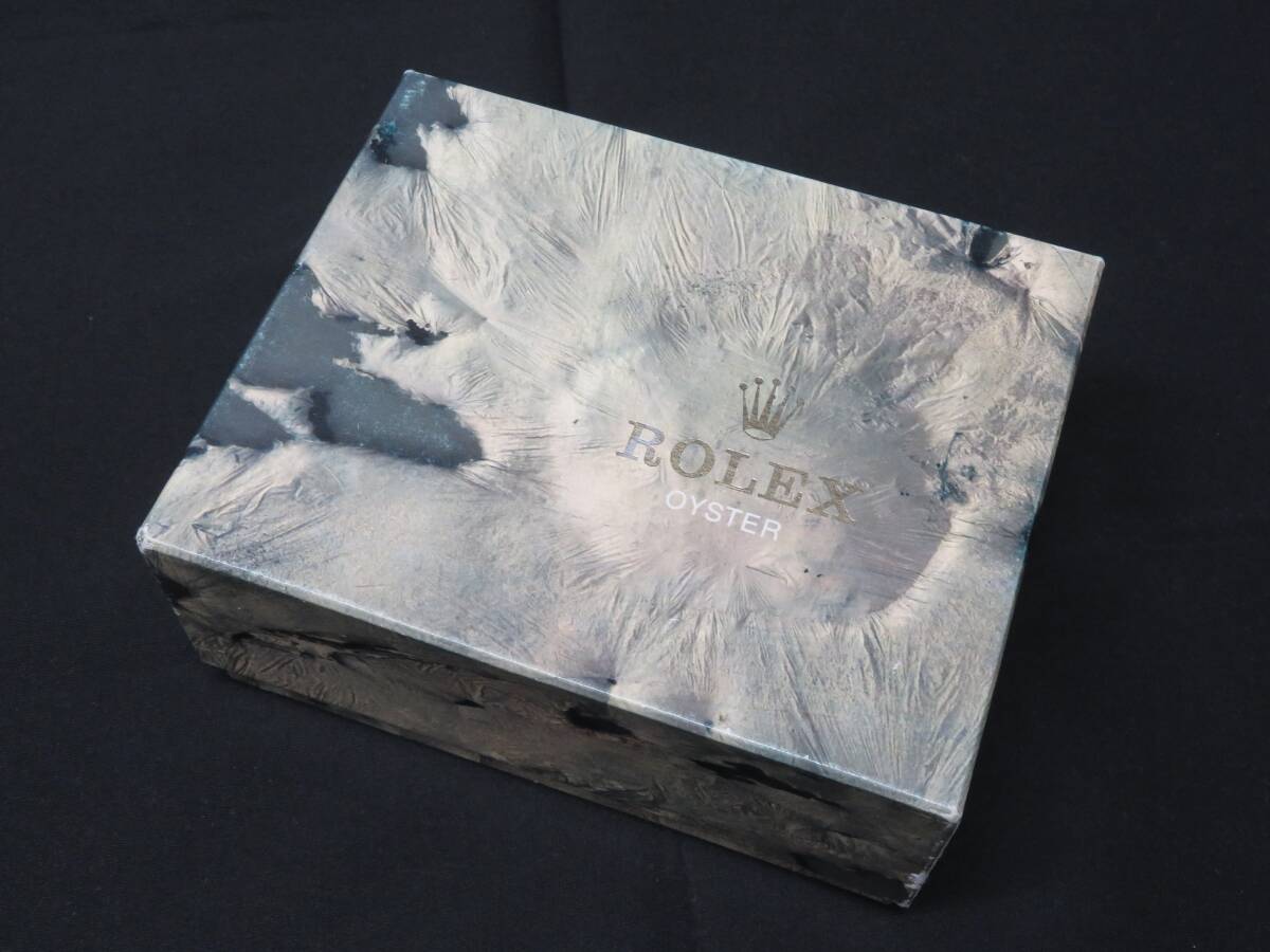 希少! 1円~ ROLEX ロレックス 正規品 純正板BOX クレーター柄 付属品 希少! 1円~ ROLEX ロレックス 正規品 純正板BOX クレーター柄 付属品