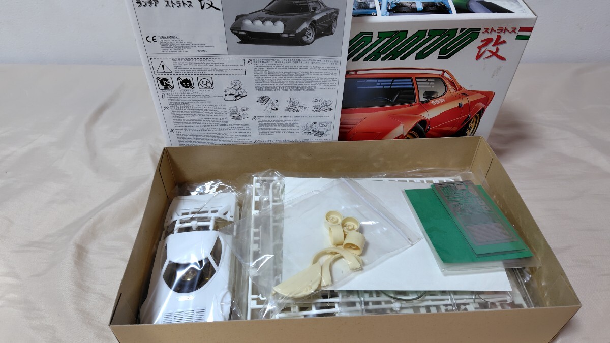 フジミ模型 1/24 ランチア ストラトス改 LANCIA STRATOS HF プラモデル 未組立 当時物_6