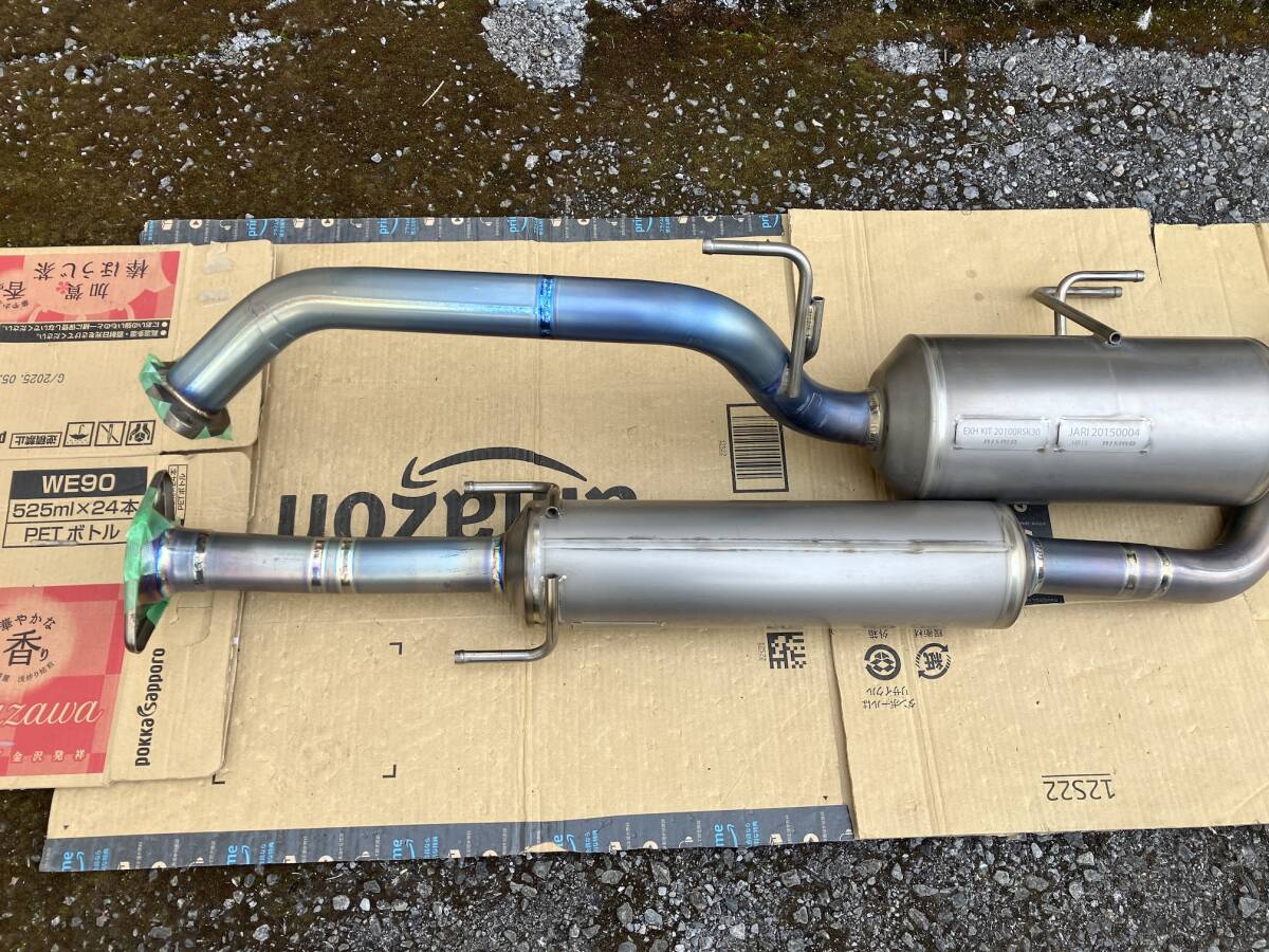 K13 マーチ NISMO スポーツチタンマフラー ニスモ NISMO マーチ ニスモ ★ k13改マーチニスモ マフラー、エアロパーツ