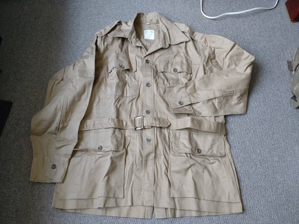 イギリス軍 Khaki Drill Jacket レプリカ Size:42 イギリス軍