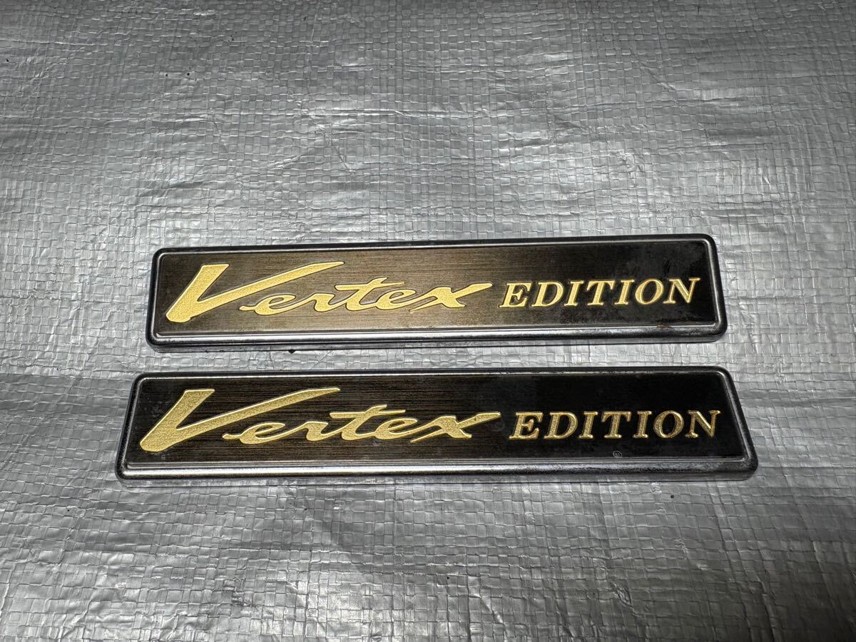 希少! 激安 JZS160 JZS161 16 アリスト ベルテックスエディション 純正 エンブレム 左右セット 2個セット ドアエンブレム アリスト JZS160 JZS161 LED イーグル エアロパーツ