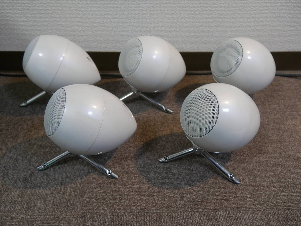 エクリプスＴＤサラウンドスピーカーセット　TD307白 　サブウーファー316付き　富士通テン　　ECLIPSE　 _5