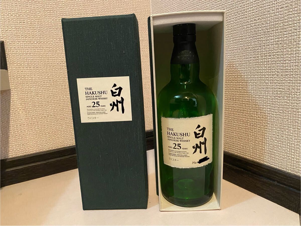 空瓶】白州 25年 箱あり ウイスキー アルコール 【公式通販】