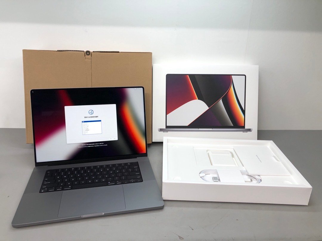 Apple】MacBook Pro 16inch 2021 A2485 CPU Apple M1 Max メモリ64GB