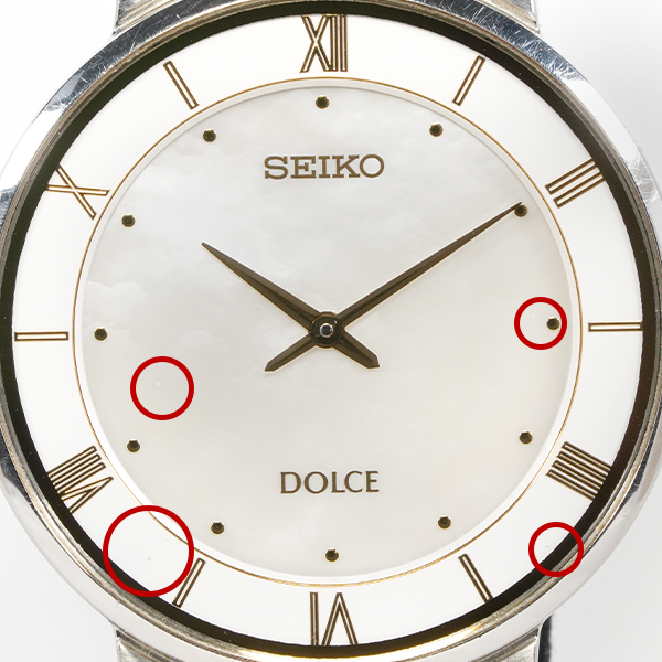 腕時計 SEIKO セイコー DOLCE ドルチェ 4J40-0AD0 クオーツ シェル文字