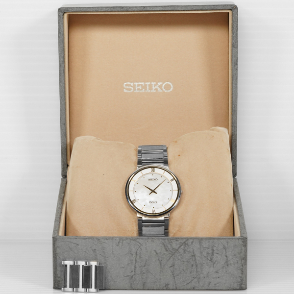 腕時計 SEIKO セイコー DOLCE ドルチェ 4J40-0AD0 クオーツ シェル文字