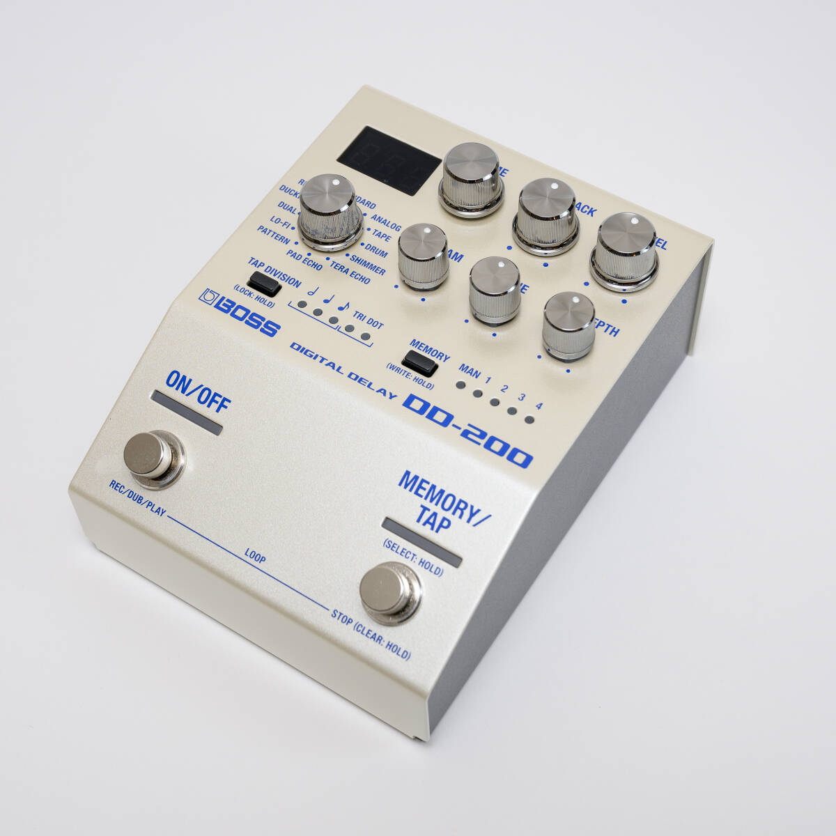 DD-200 Delay Digital Pedal Boss BOSS Guitar | - Music Drum 0 Modes 
