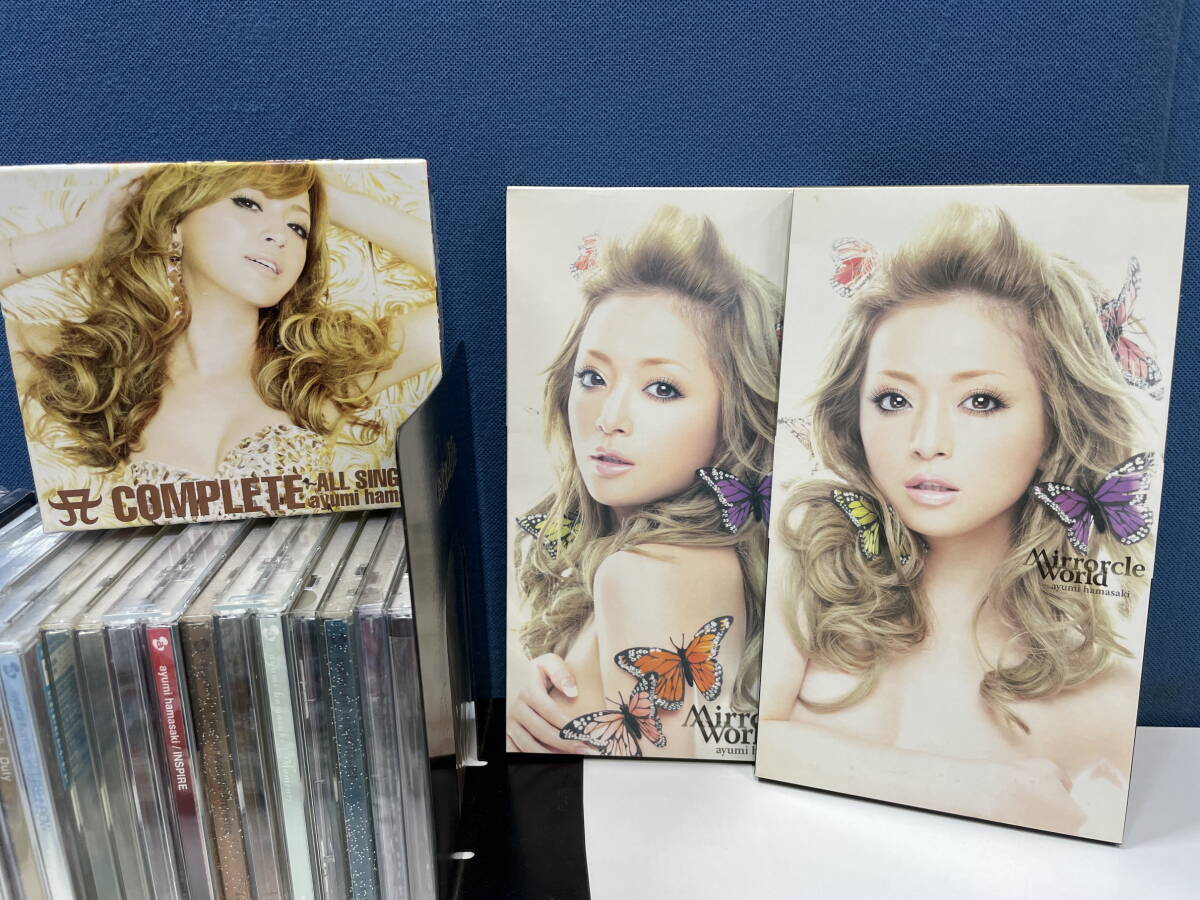 浜崎あゆみ CD+DVDアルバムとシングル10点セット 1-192/3-80 浜崎あゆみ CD DVD おまとめ☆ シングル アルバム ベスト