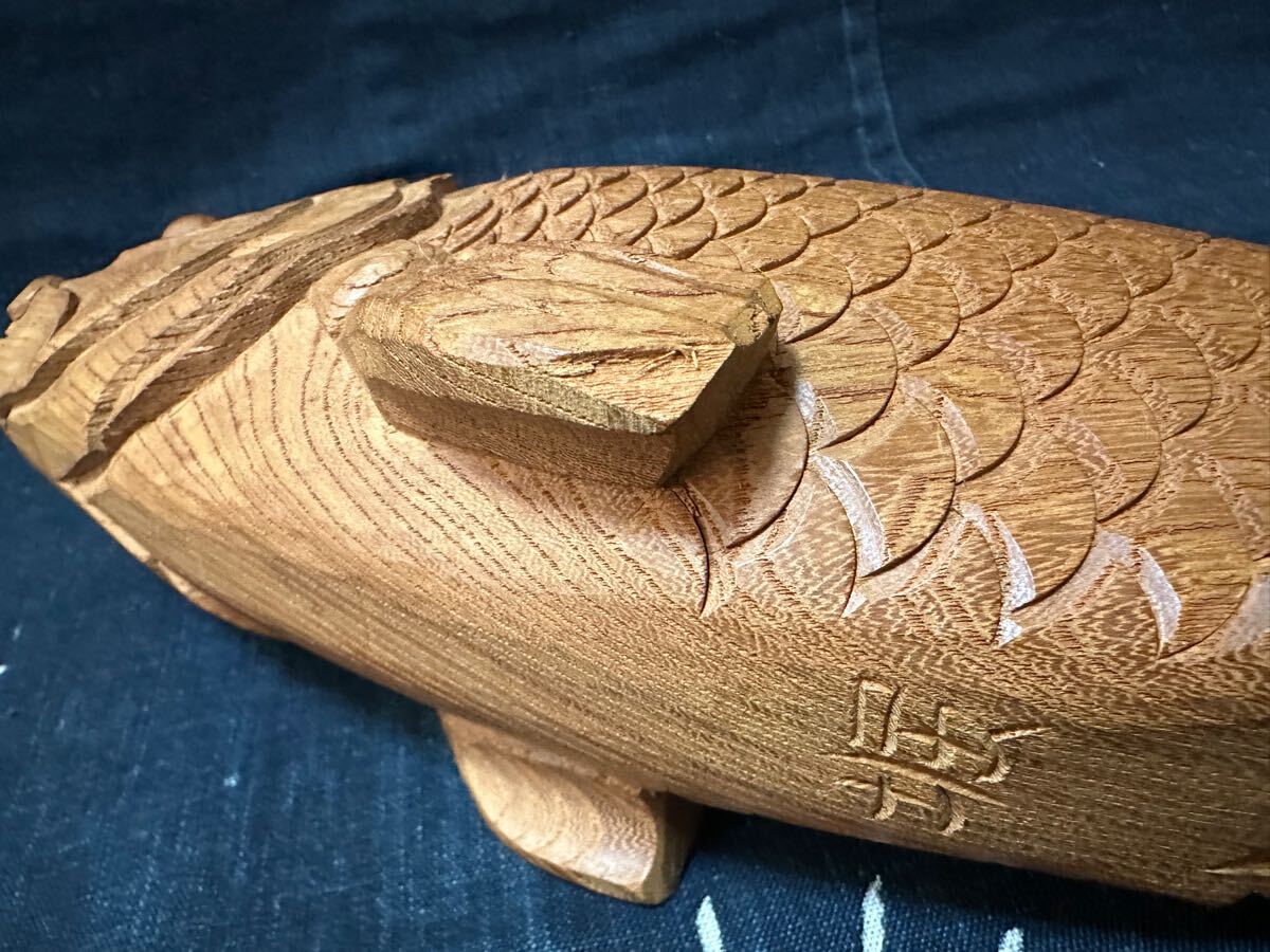 鯉 木彫りの中古品・新品・未使用品一覧 - 置物 木彫り -鯉 2026年最新 