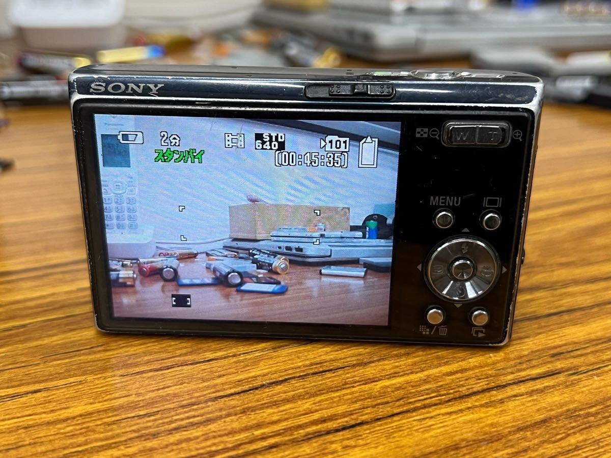 SONY ソニー デジタルカメラ DSC-T30 バッテリー＋SDカード付き 通電 