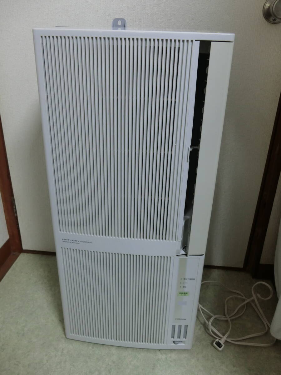 中古 コロナCORONA 窓用ルームエアコン 冷暖兼用 CWH-A1821 2021年式 