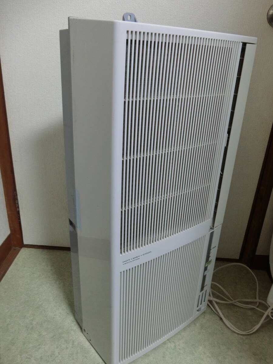 中古 コロナCORONA 窓用ルームエアコン 冷暖兼用 CWH-A1821 2021年式 