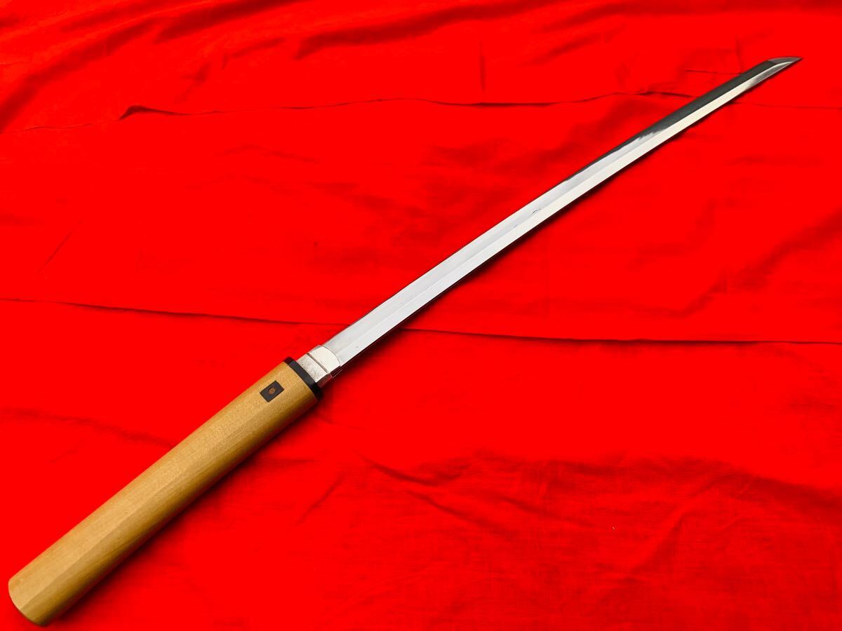 無銘 長脇差 江戸時代初期 銀祐乗ハバキ付 白鞘 (D4285) | 日本刀市場