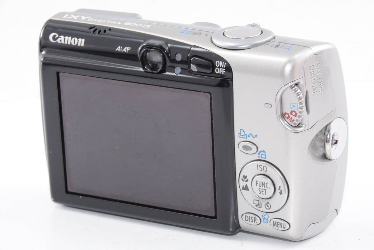 IS Canon 0 Digital IXY IXUS DIGITAL Compact 6MP CNET PC1176 Silver 