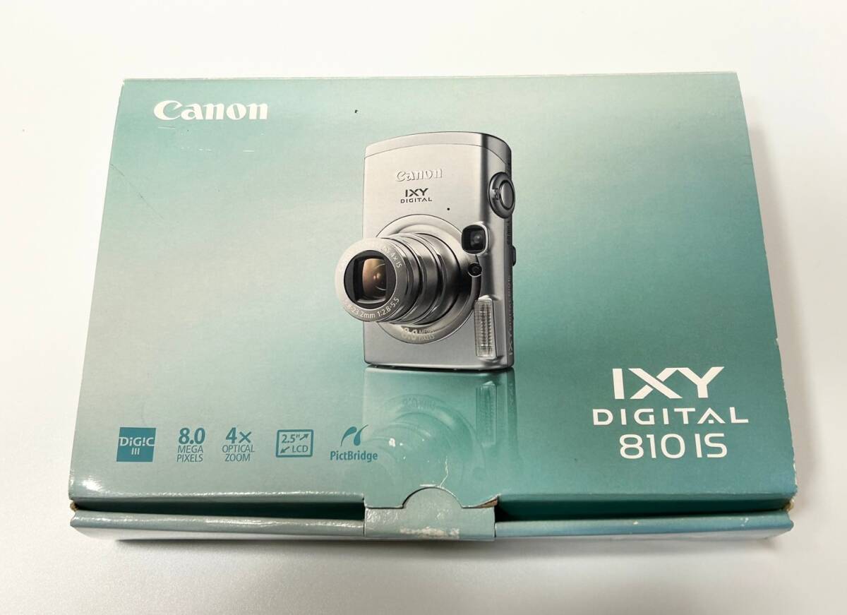 CANON IXY DIGITAL 810IS シルバー 箱付 動作確認済 【公式通販】