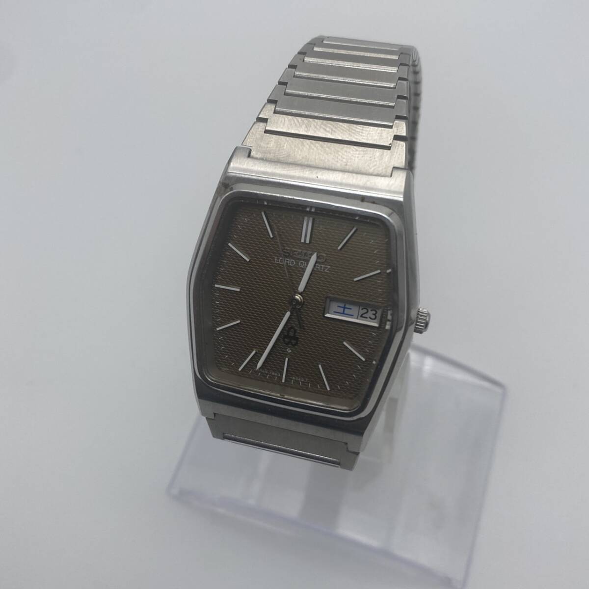 1円スタート　SEIKO　セイコー　7853-5020　クオーツ　メンズ腕時計　不動品_1