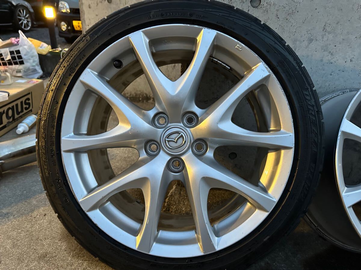 RX8 純正ホイール 18インチ 114.3 8J ＋50 RX-8 18インチ +50 マツダ純正 前期 0305