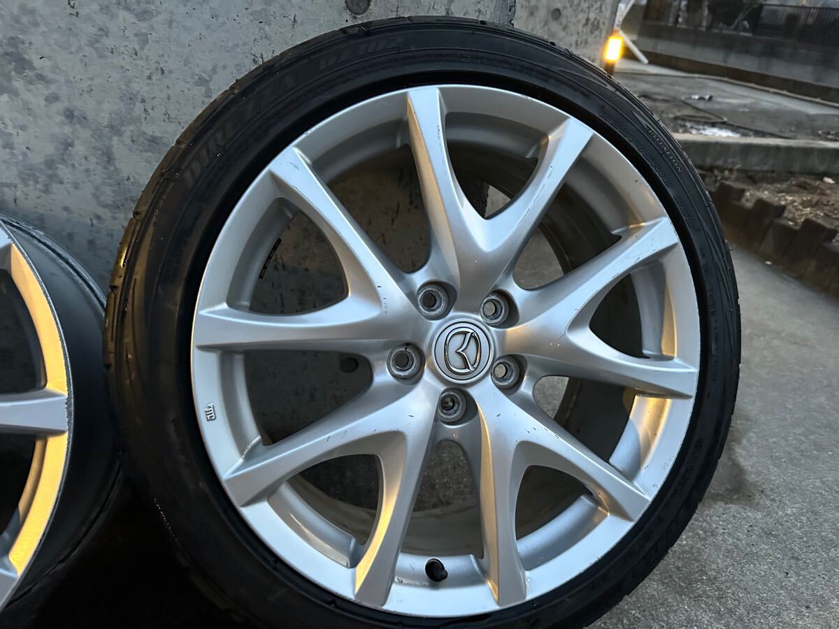 RX8 純正ホイール 18インチ 114.3 8J ＋50 RX-8 18インチ +50 マツダ純正 前期 0305