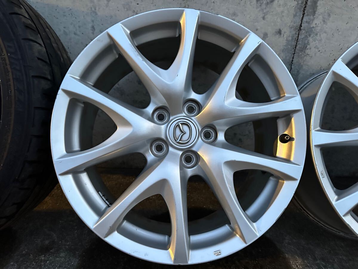 RX8 純正ホイール 18インチ 114.3 8J ＋50 RX-8 18インチ +50 マツダ純正 前期 0305