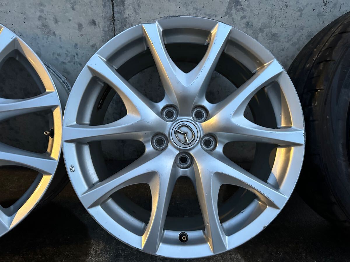 RX8 純正ホイール 18インチ 114.3 8J ＋50 RX-8 18インチ +50 マツダ純正 前期 0305