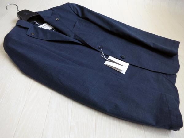 9714◆ケント＆カーウェン◆4万 コンバーチブルジャケット紺/Ｌ