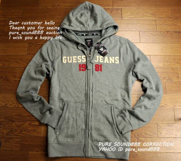 新品■即納*アメリカ ＧＵＥＳＳ(ゲス) 　パーカーＸＬ程度