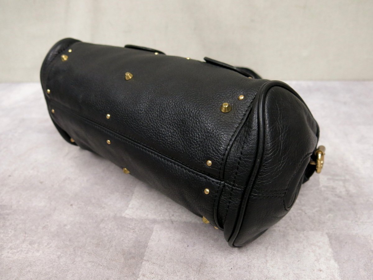 ○超美品○Chloe クロエ○パディントン○ロゴ金具○カーフ レザー 本革 