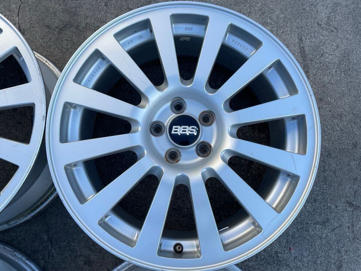 H-64 BBS RV722 FORGET 17×7J+48 PCD100 5穴 スバル純正！BRZ 