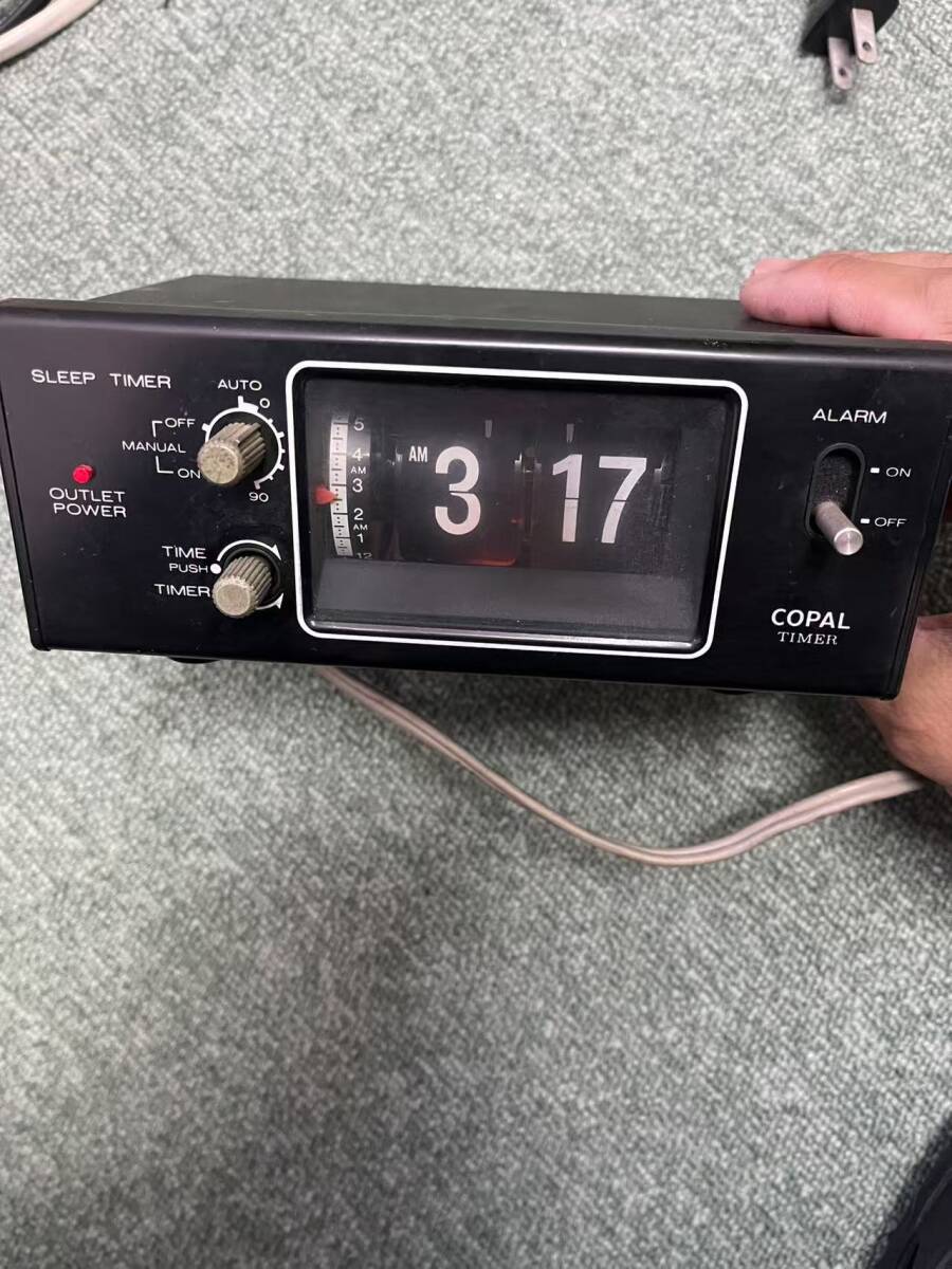 パタパタ時計 MG-111 コパル COPAL Timer 当時物／レトロ アンティーク