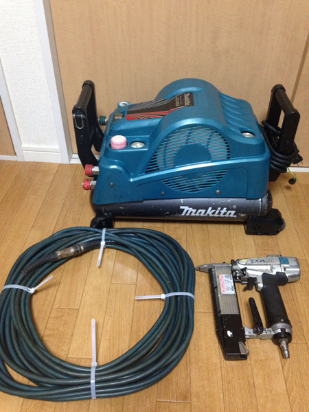 中古 マキタ エアーコンプレッサー マキタ 仕上釘打 エアー