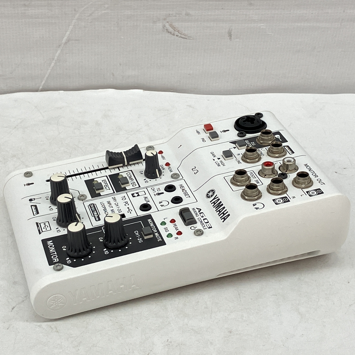 YAMAHA AG03 ミキシングコンソール オーディオ インターフェース 音響