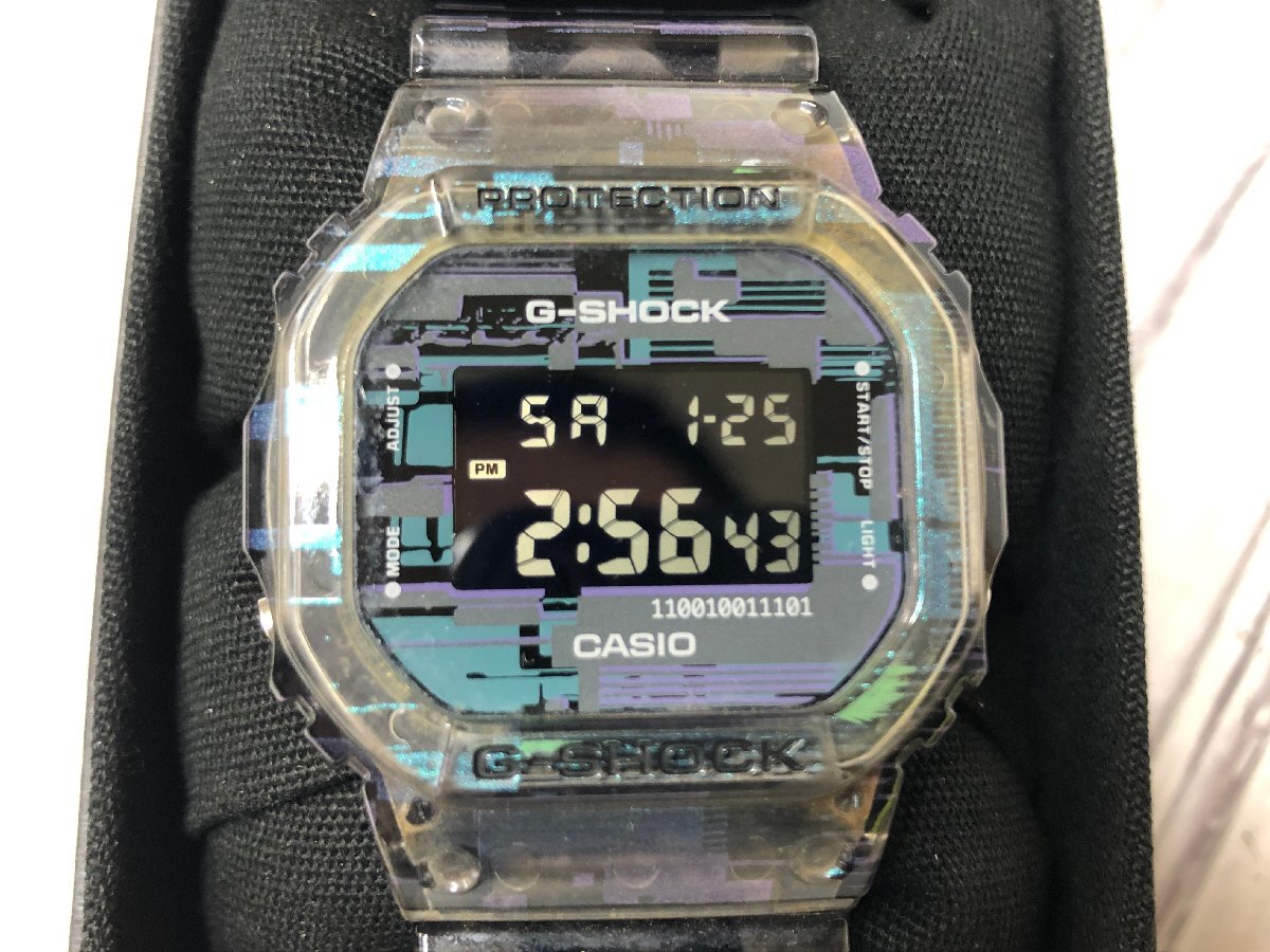DW-5600NN-1JF DW5600NN-1 Glitch ウォッチ Digital Gshock G-SHOCK 
