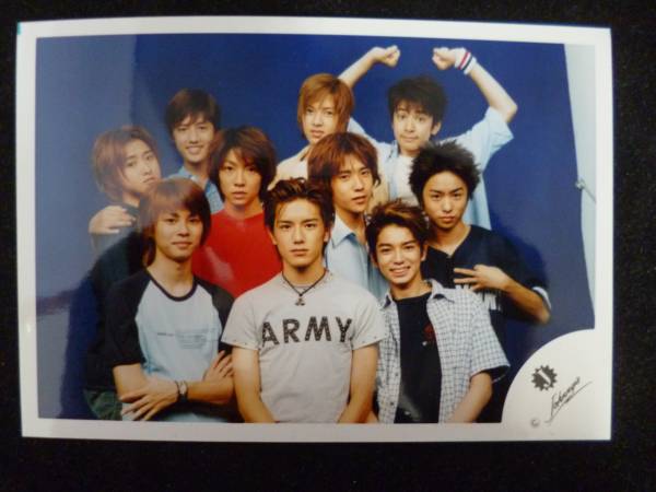 ☆嵐☆ 公式写真 大野 櫻井 松本 相葉 二宮 嵐ロゴ Jロゴ A23