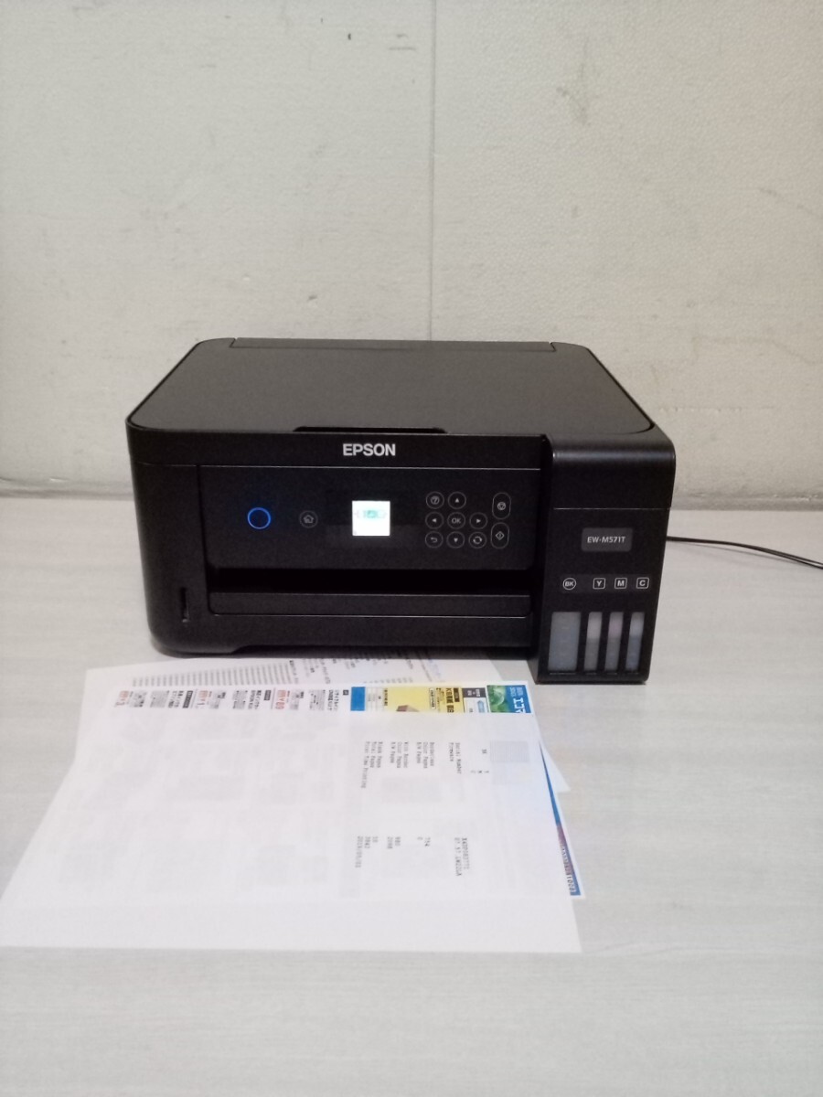 動作確認済 EPSON EW-M571T インクジェットプリンター No.76動作確認済