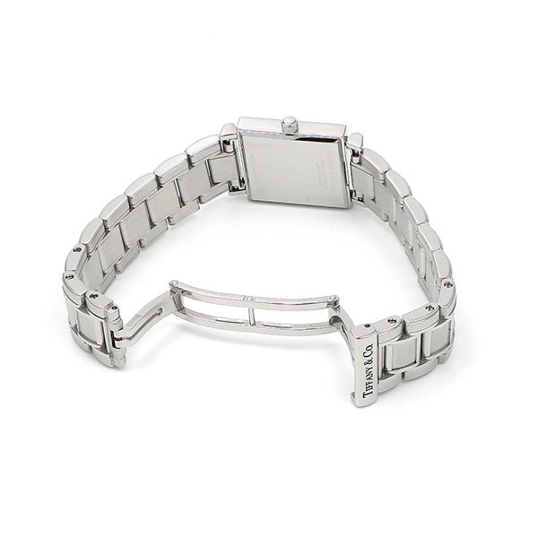 1円～ 3ヶ月保証付き 磨き済み 美品 本物 定番 人気 TIFFANY ティファニー アトラス スクエア レディース 時計_6