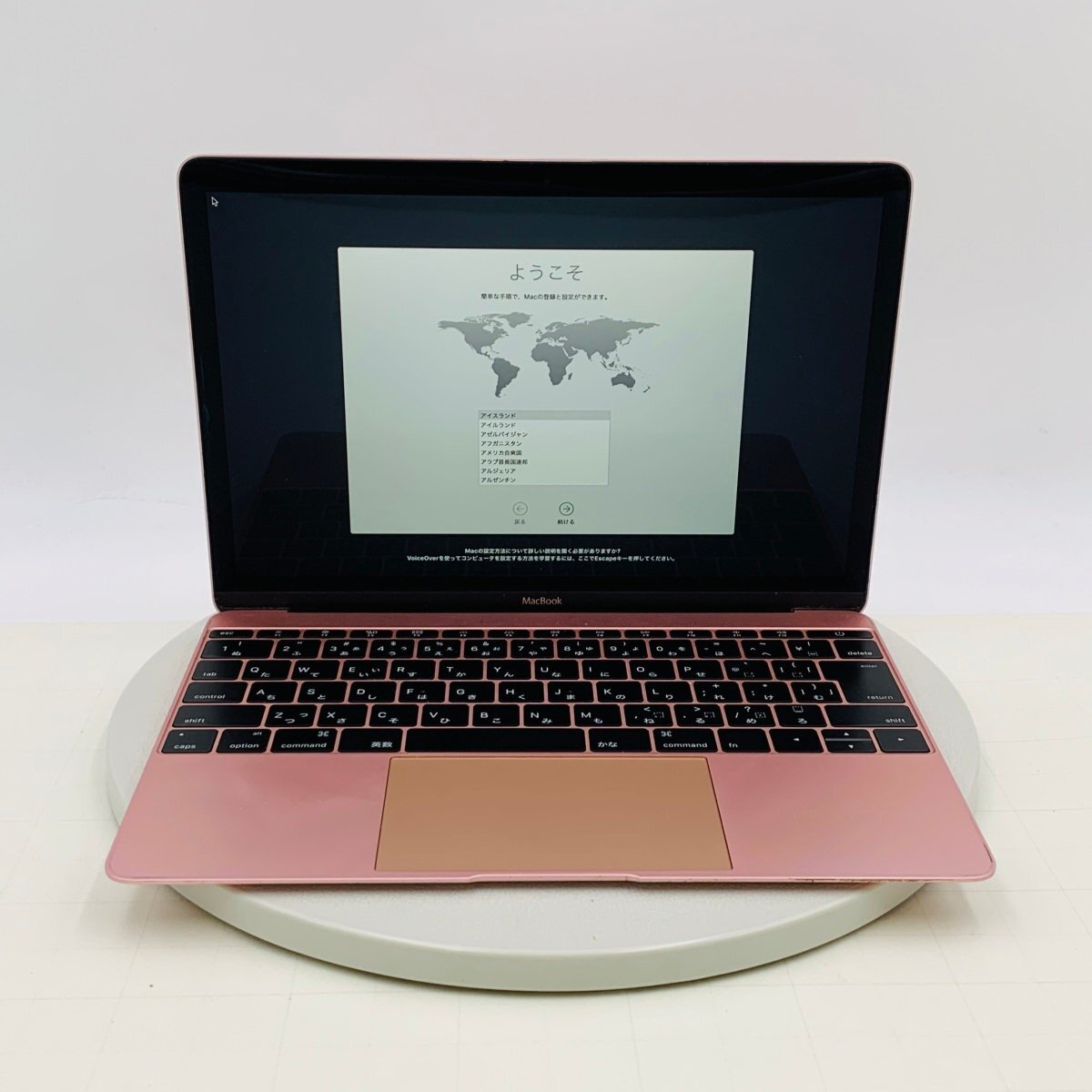 動作確認済み MacBook 12インチ (Early 2016) Core m7 1.3GHz/8GB/SSD