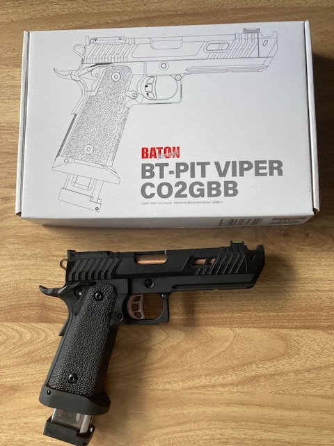 BATON BT-PIT VIPER CO2 GBB バトン ピットバイパー 中古 スペア