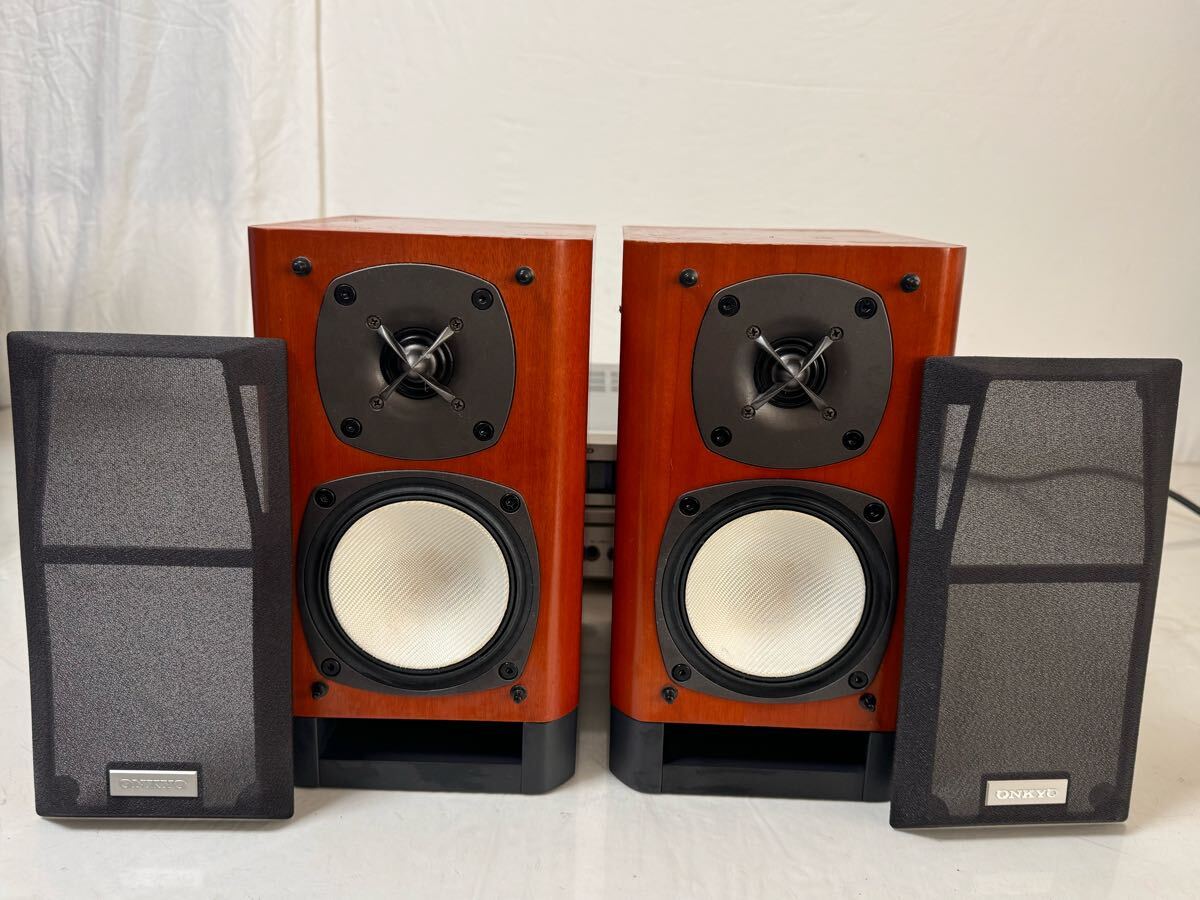 ONKYO ミニコンポ 本体 スピーカーセット オーディオ機器 ONKYO