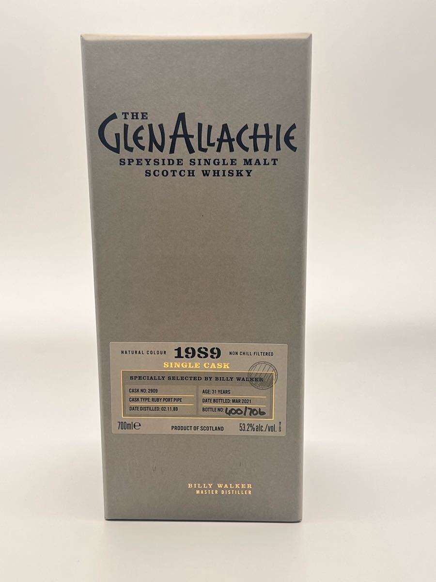 グレンアラヒー　1989 シングルカスク　３１年 限定品】グレンアラヒー 1989年 31年 シングルカスク GlenAllachie