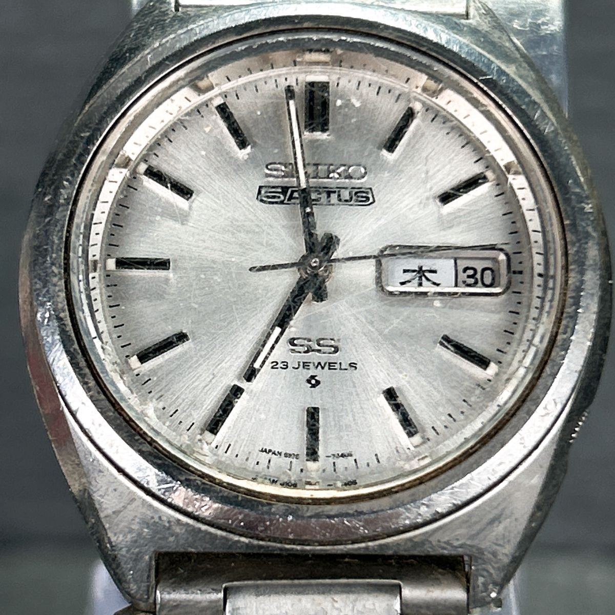 ネット買い 1970年代製 SEIKO セイコー 5ACTUS アクタス SS 6106-7520 