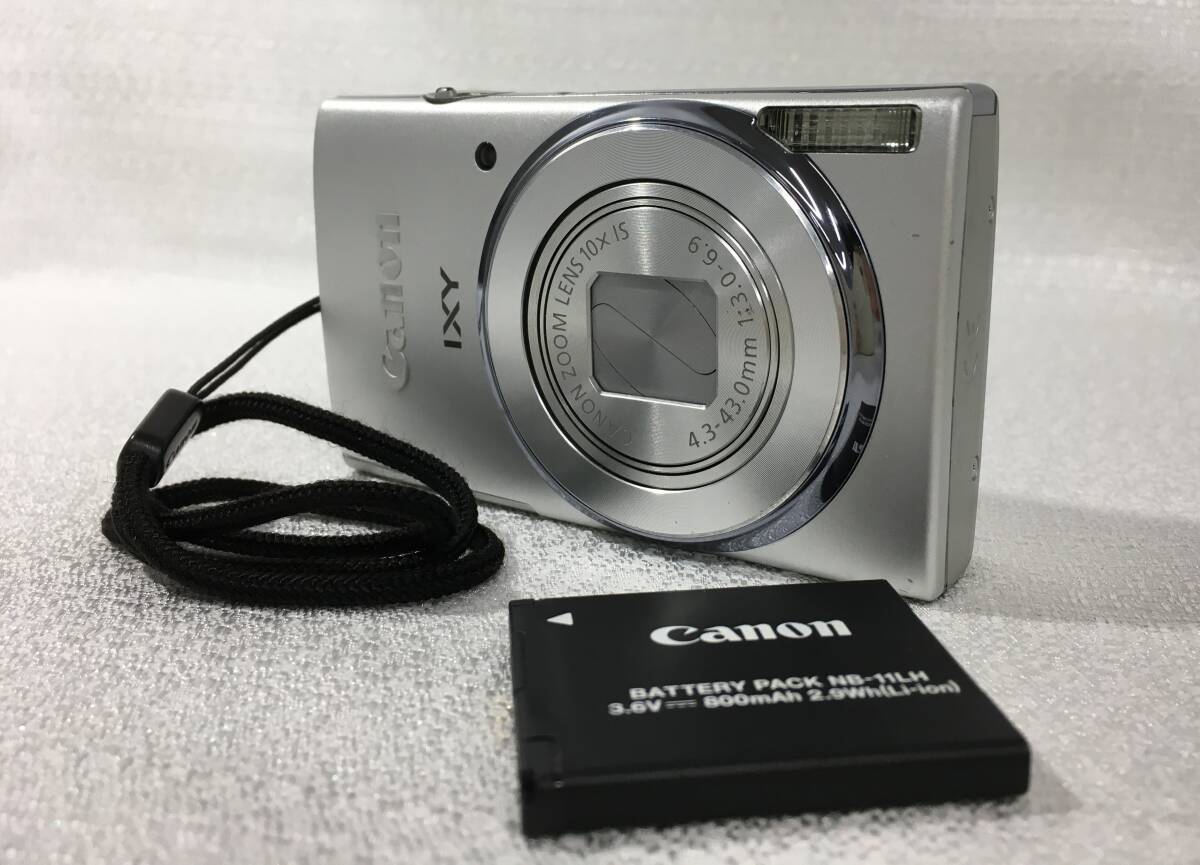 カメラ デジタルカメラ canon キャノン IXY140 シルバー ジャンク