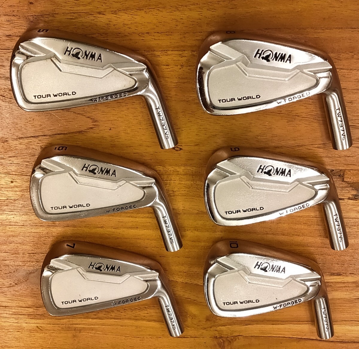 ホンマ HONMA TW737Vs 5-10 ヘッドのみ 6個セット アイアン ヘッドのみ 