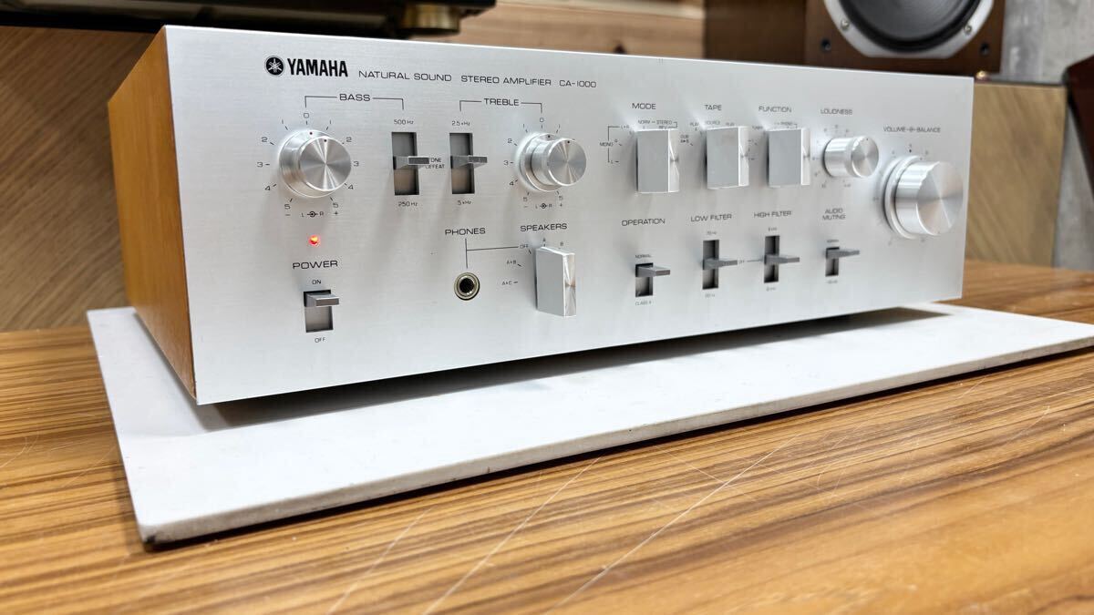 YAMAHA ヤマハ CA-1000 プリメインアンプ 整備アンプ メンテナンス品