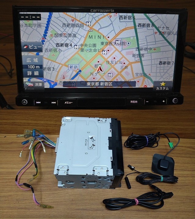 メモリーナビ carrozzeria AVIC-RZ302 ワンセグ受信 DVD再生 USB 2018
