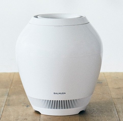 ○美品 BALMUDA バルミューダ 気化式加湿器 Rain ERN-1100SD-WK 定価