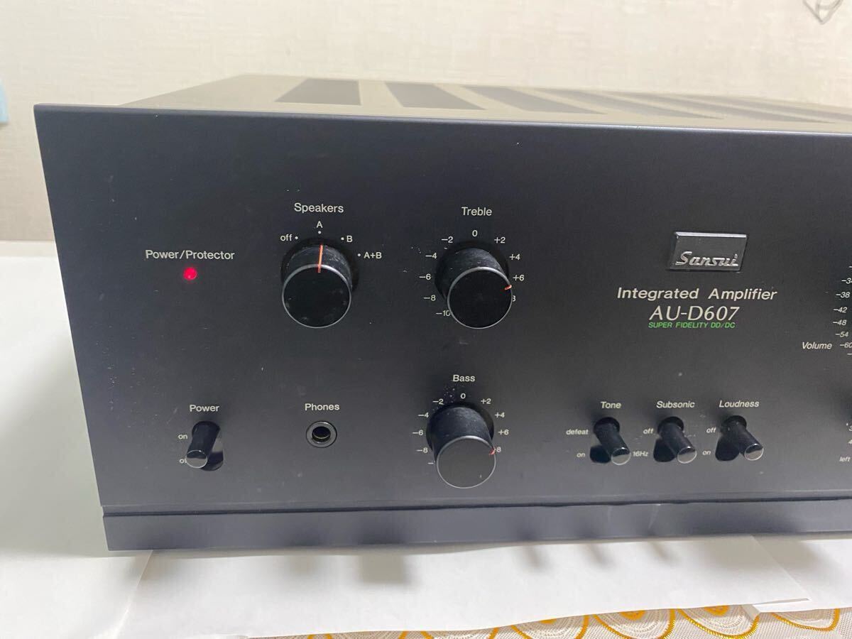SANSUI サンスイ AU-D607 プリメインアンプ 通電確認済み 【公式通販】