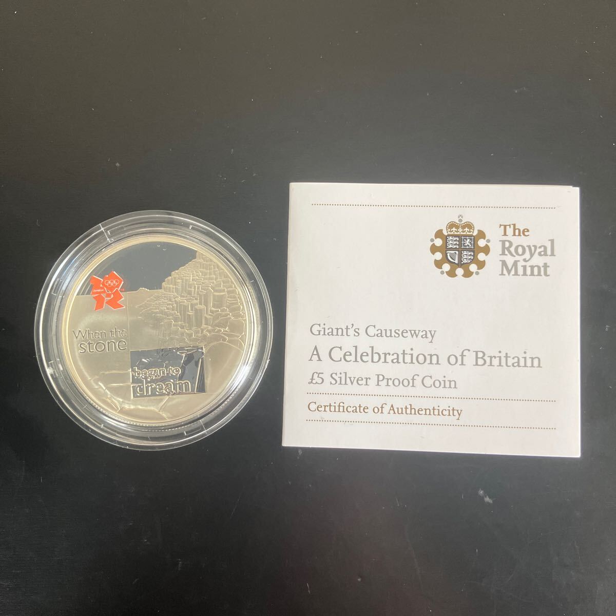 イギリス 2010 5ポンド 銀貨 プルーフ ロンドンオリンピック 記念硬貨