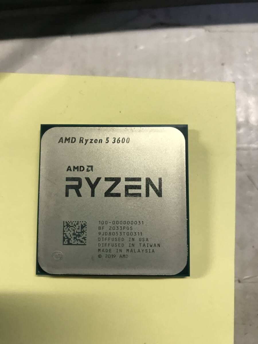 0 ryzen 1 - Ryzen 3600の通販 CPU メルカリ amd AMD cpu ジャンクAMD