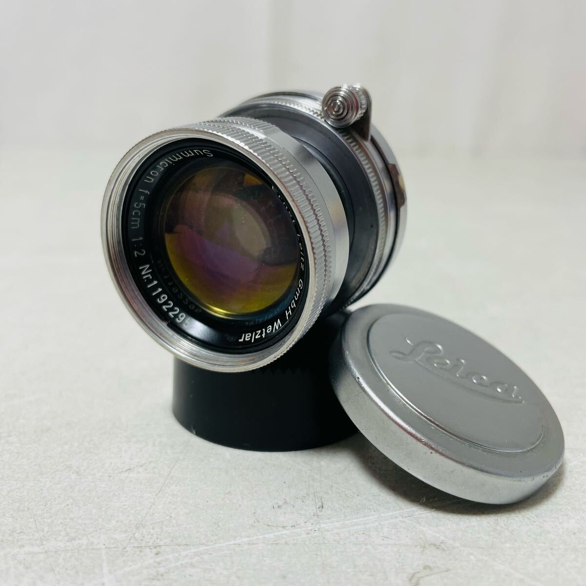 Leica 5cm Summicron F2 沈胴 50mm Mマウント ライカ SUMMICRON Lens 